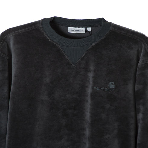 Carhartt WIP United Script Sweat Dark Cedar I028275_0WE_XX Degli Uberti